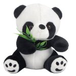 Adorable ours panda en peluche poup�e douce cadeau de no�l jouets pour enfants