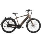 Adore vélo de ville electrique 275 cx - 290 moteur central 8 vitesses bronze Adore vélo de ville electrique 275 cx - 290 moteur central 8 vitesses bronze