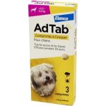 Adtab anti puces chien s (25 - 5 kgs) boite de 3