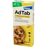 Adtab antiparasitaires 450mg chiens 11 à 22kg boite de 3 comprimés Adtab antiparasitaires 450mg chiens 11 à 22kg boite de 3 comprimés