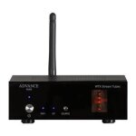Rcepteur bluetooth - advance paris - wtx - stream tubes - noir - multiroom - compatible airplay