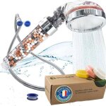 Aecodune pommeau de douche xl vitamine c premium - filtre eau douchette anti calcaire - filtre � eau ...