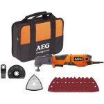 Aeg - multitool omnipro 300w, tte multifonction, 20000 osc / min, variateur de vitesse, compatible toutes ...