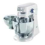 Robot ptissier - aeg - km4100 - 1000w - blanc - ptrin et batteur