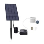 A�rateur solaire de bassin 2w - pompe � oxyg�ne sans fil silencieuse angle r�glable montage multiple