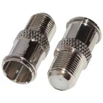 Connecteur f - aerzetix - 2x - réparateur rapide - mâle - femelle - compatible tv / satellite / antenne ... Connecteur f - aerzetix - 2x - réparateur rapide - mâle - femelle - compatible tv / satellite / antenne ...