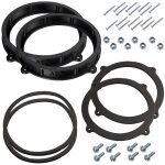 Aerzetix - kit de 2 adaptateurs de haut - parleurs �200 mm compatibles avec audi a3 8v / 8y pre - facelift ...