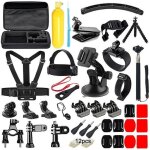 Afaith accessoires gopro hero 13 12 11 10 9 8 7 black hero max avec fixation tripod perche harnais guidon ...
