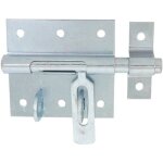Afbat verrou box porte - cadenas gache 14 zingu - blanc