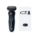 Afeitadora braun series 5 52 - b1000s 3 l�minas skinflex modo turbo bater�a 50 min negro azul