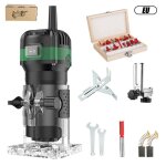 Affleureuse  boisdfonceuse lectrique 800w33000r / min6 vitesses variablesaffleureuse dfonceuse bois ...