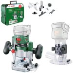 Affleureuse bosch advancedtrimrouter 18v - 8 avec base router plunge sans batterie ni chargeur 06039d5002 ...