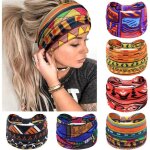 Afrique bandeau cheveux femme large serre tete femme bohème headband 6 pièces Élasticité bandana accessoire ... Afrique bandeau cheveux femme large serre tete femme bohème headband 6 pièces Élasticité bandana accessoire ...