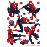Stickers muraux - ag design - spider man - 30x30cm - color - enfant - dks 1090