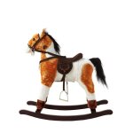 Aga4kids cheval  bascule mr1310 marron clair