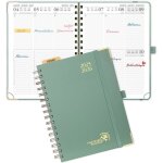 Agenda 2025 2026 21 x 165cm daoût 2025 à déc 2026 avec couverture rigide spirale avec règle signet papier ... Agenda 2025 2026 21 x 165cm daoût 2025 à déc 2026 avec couverture rigide spirale avec règle signet papier ...