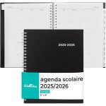 Agenda 2025 2026 planificateur journalier hebdo & mensuel reliure double spirale juil 2025?juin 2026 ...