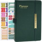 Agenda 2025 2026 semainier a5 205 x 14 cm 18 mois agenda scolaire de jan 2025  juin 2026 couverture ...
