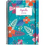 Agenda annuel 2025 1 jour par page / / 320 pages / / sab. et dim. m�me page. spirales et couvertures ...