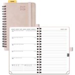 Agenda de poche 2025 2026 a6 semainier et carnet de notes daot 2025  dc 2026 petit format 16 x 105 ...