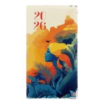 Agenda de poche 2026 ? 1 semaine par page ? pvc venus ? 64 pages + planning ? fabrication franaise ? ...