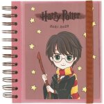 Agenda scolaire - harry potter - 2021 - 2022 - souple - 14x16cm - 11 mois
