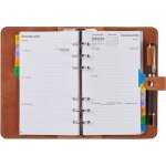 Agenda scolaire 2025 2026 semainier petit format(personal a6) rechargeableagenda semainier avec onglets ...