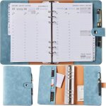 Agenda semainier 2025 2026 semainier a5 vertical avec onglets notes contacts couverture souple aot. ...