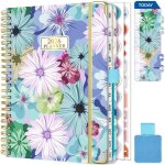 Agenda semainier 2026 spirale - a5 planner (janvier - dcembre 2026) - agenda scolaire avec boucle de ...