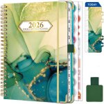 Agenda semainier 2026 spirale - a5 planner (janvier - dcembre 2026) - agenda scolaire avec boucle de ...