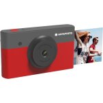 Agfa ams23rd mini appareil photo imprimante 2en1 - 2 * 3  - rouge