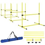 Agility sport pour chiens pawhut set de 4 obstacles professionnels avec système de maintien au sol sac ... Agility sport pour chiens pawhut set de 4 obstacles professionnels avec système de maintien au sol sac ...