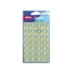 Pastilles adhsives mtallises - agipa - diamtre 15mm - couleur argent