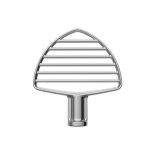 Agitateur plat flexible en acier inoxydable pour robot 4. 5?5l ? accessoire compatible kitchenaid rsistant ...