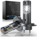 Agptek 2 x 42w 10000lm h7 phare de voiture  led 6000k ampoule auto moto de rechange pour lampes halognes ...
