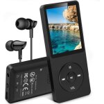 Agptek 32go mp3 classique avec haut - parleur 1. 8 lecteur musique 70h ultra - longue autonomie radio ...