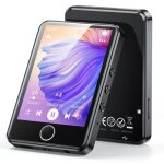 Agptek 64go lecteur mp3lecteur mp3 bluetooth 5. 3 2. 8 pouces cran tactile complet haut - parleur intgr ...