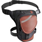 Agptek sacoche de jambe moto homme femme sac banane moto tanche pochette jambe cuir avec rflchissantpour ...