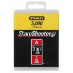 Agrafes type a 8 mm boîte de 1000 - stanley - 1 - tra205t Agrafes type a 8 mm boîte de 1000 - stanley - 1 - tra205t