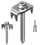 Agrafes de clture clous de clture pour bois tendre agrafes de clture en fil rutilisable vis pour ...