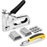 Agrafeuse cloueuse bricolageagrafeuse murale - 3000 agrafes d�coration menuiserie meubles