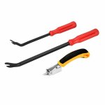 Agrafeuse tapissier arrache - clous tack puller tool décapant dagrafes de rembourrage et de construction ... Agrafeuse tapissier arrache - clous tack puller tool décapant dagrafes de rembourrage et de construction ...
