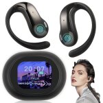Ai ecouteur traducteur instantan��cran tactile lcdbluetooth 5. 4ai traduction vocale instantan�e�couteurs ...