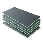 Aica receveur de douche � carreler - 1250x600x25 pack de 5 panneau � carreler