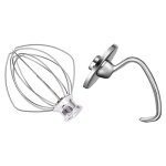 Daide au mixeur convient au batteur sur socle  tte inclinable kitchenaid 4. 5 - 5qt k5ww fouet  fil ...