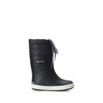 Aigle bottes fourrées giboulée - enfant - bleu marine et blanc Aigle bottes fourrées giboulée - enfant - bleu marine et blanc