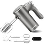 Aigostar adela - batteur �lectrique batteur � main �lectrique ultra puissant de 400w.