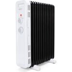 Aigostar hubery - radiateur  bain d?huile 13 lments 2500w. 3 puissances et thermostat. conomie d?nergie. ...