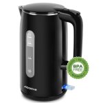Aigostar lydian - bouilloire electrique inox 17 l 2200w double paroi bouilloires lectriques avec indicateur ...