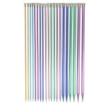 Aiguilles  tricoter colores super longues pour pulls et charpes diy aiguille  pointe unique
